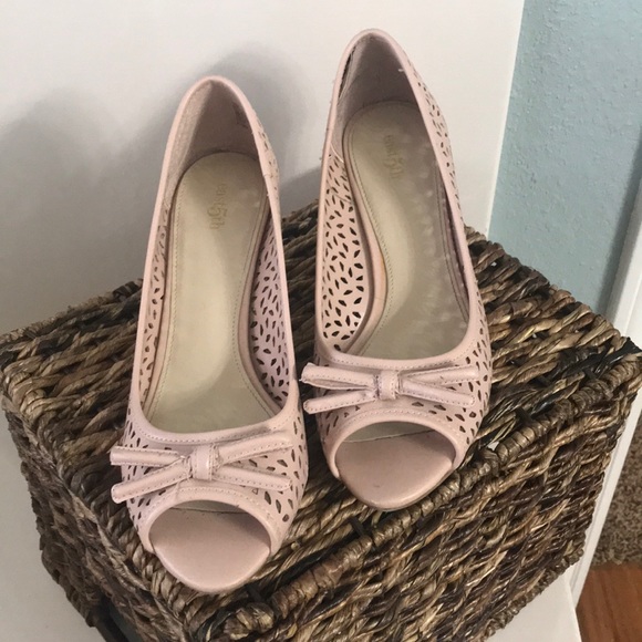 Pewter pink wedges - Picture 2 of 6
